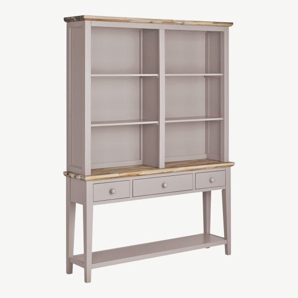 Florence Console Table and Hutch - Truffle